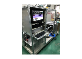 焼結部品割れ超音波探傷装置